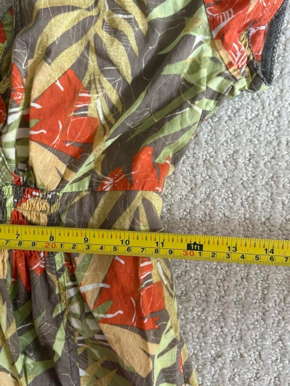 Floral tropical mini dress - Picture 5 of 5